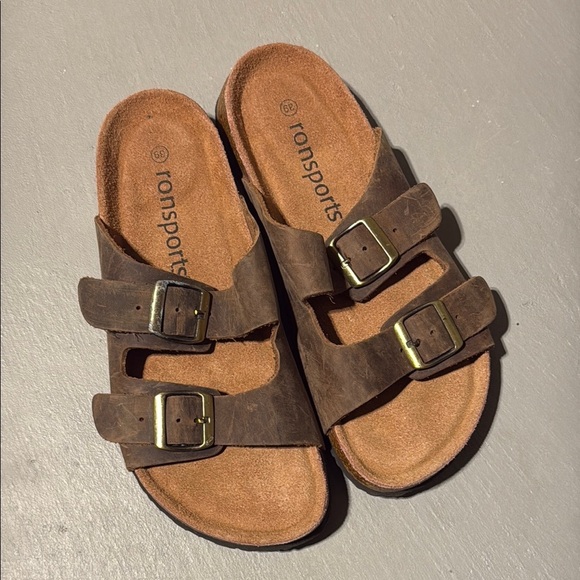 Ronsports Brown Leather Sandals Size EU39 - Picture 2 of 9